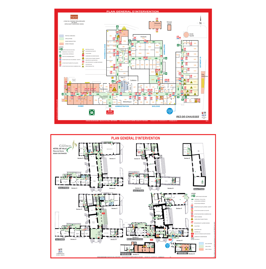 plans de chambre
